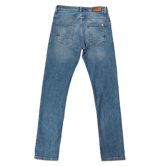 Zara Man Jeans Premium Denim Mens 31x30 Blue Skinny Stretch Cotton Blend - Picture 5 of 11